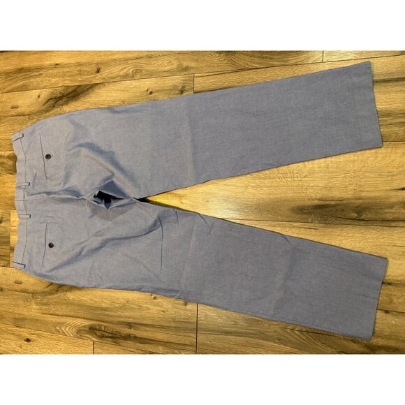 Tommy Hilfiger Mens Light Blue Dress Pants 36W x 32L Cotton Blend Classic Fit - Picture 6 of 7